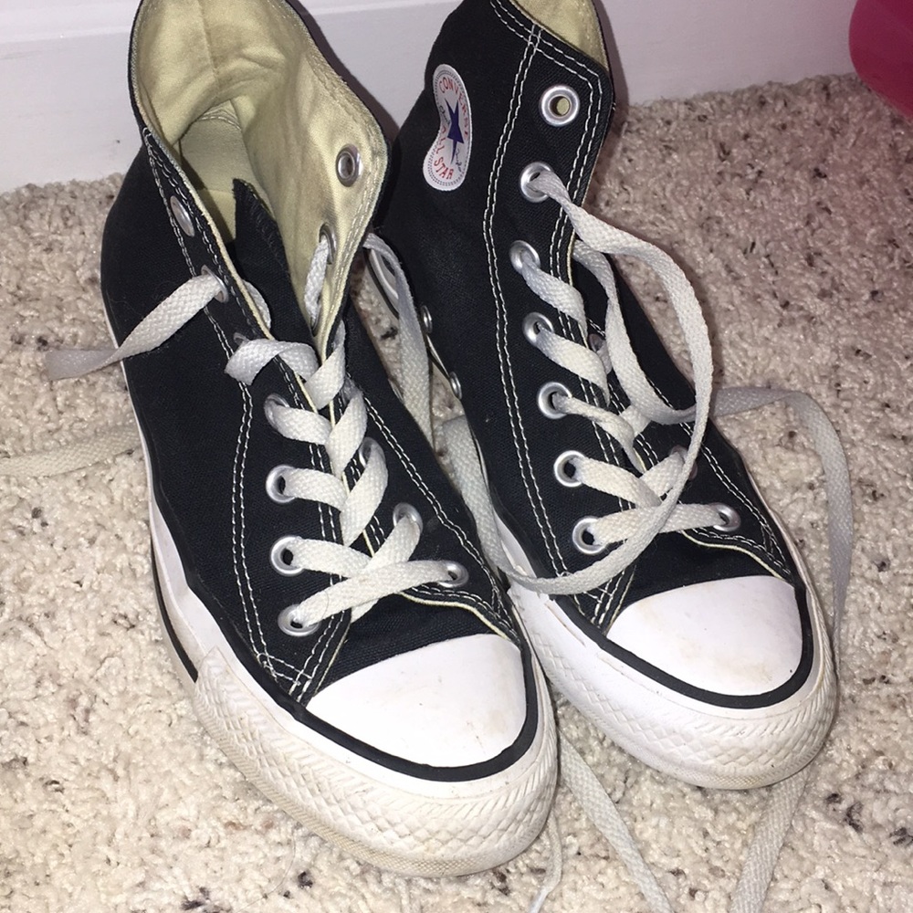 Black Converse High Tops